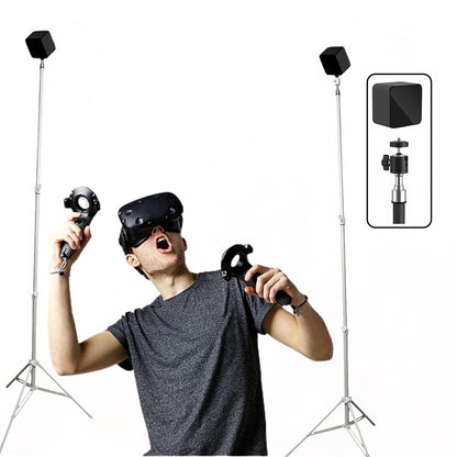 Skywin VR Tripod Stand, Base Station Mount, Compatible with Steam VR Base Station 2.0, Oculus Rift Constellation (2 Stands)