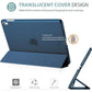 ProCase Smart Case for 10.5” iPad Air 3rd Generation 2019 / iPad Pro 2017, Slim Stand Cover with Translucent Frosted Back for iPad Air 3 -Blue
