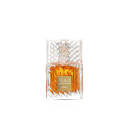 Buy now Lattafa Khamrah - Vanilla, Warm Spicy, Amber, Cinnamon - Eau de Parfum Long-Lasting Fragrance for Unisex, 3.40 Ounce / 100 ml at indiglob india