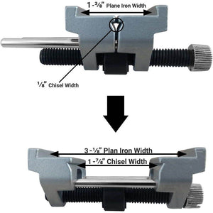 ATLIN Honing Guide - Sharpening Jig for Chisels 1/8” to 1-7/8”, Planer Blades 1-3/8” to 3-1/8” - My Store
