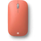 Microsoft Mobile Mouse - Peach. Comfortable Right/Left Hand Use with Metal Scroll Wheel, Wireless, Bluetooth for PC/Laptop/Desktop, works with Mac/Windows 8/10/11 Computers