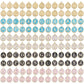 130 Pieces Mixed 5 Color Letter Beads Enamel Metal Letter Charms Double Sided Initial Pendant A-Z Alphabet Charm for Necklace Bracelet Jewelry Making HM504