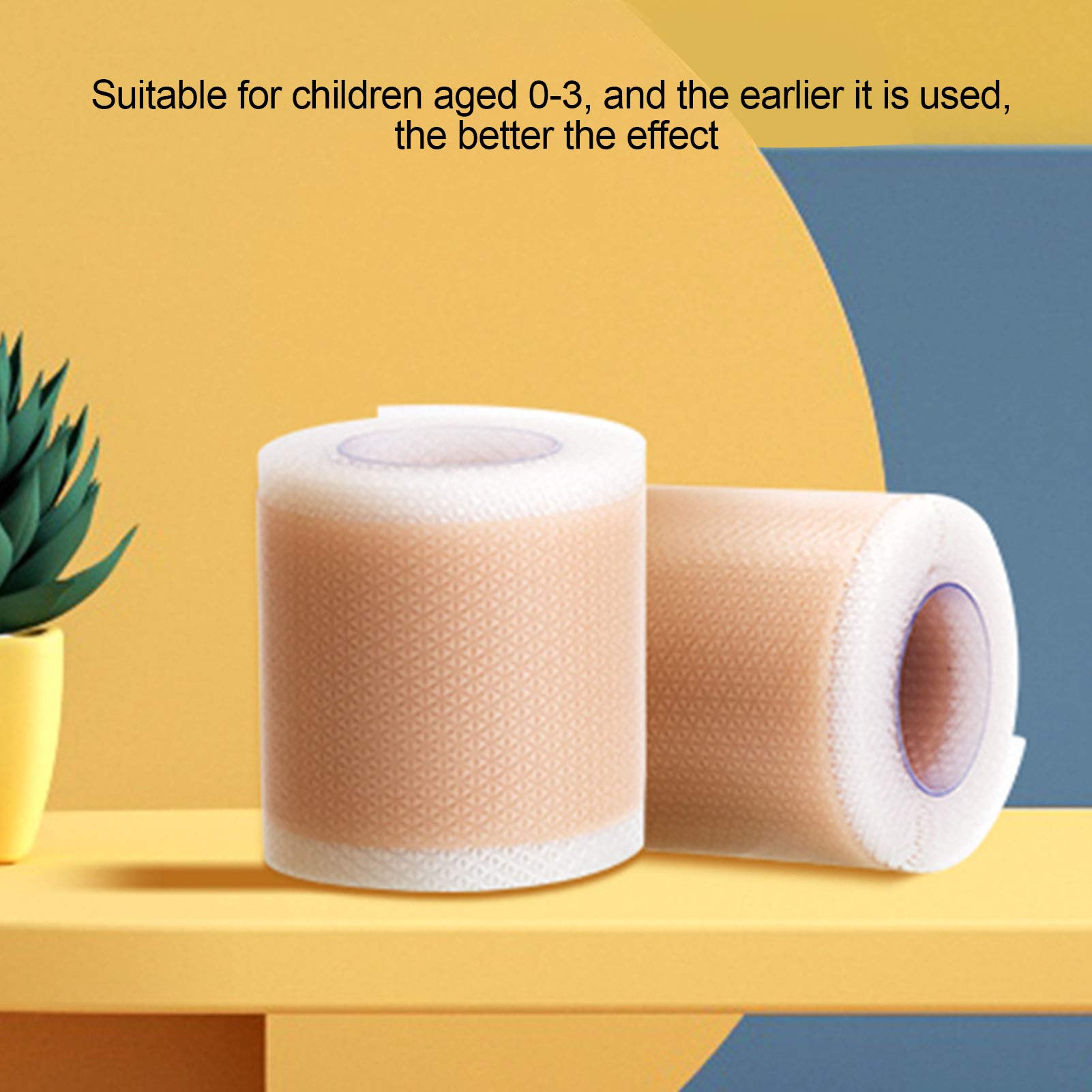 Buy now ZJchao Baby Auricle Valgus Correction Patch, Newborn Baby Ear Aesthetic Correctors Kids Infant Protruding Ear Patch Stickers, Children Ear Correction, Baby Silicone Gel Ear Tape 4cmx50cm at indiglob india