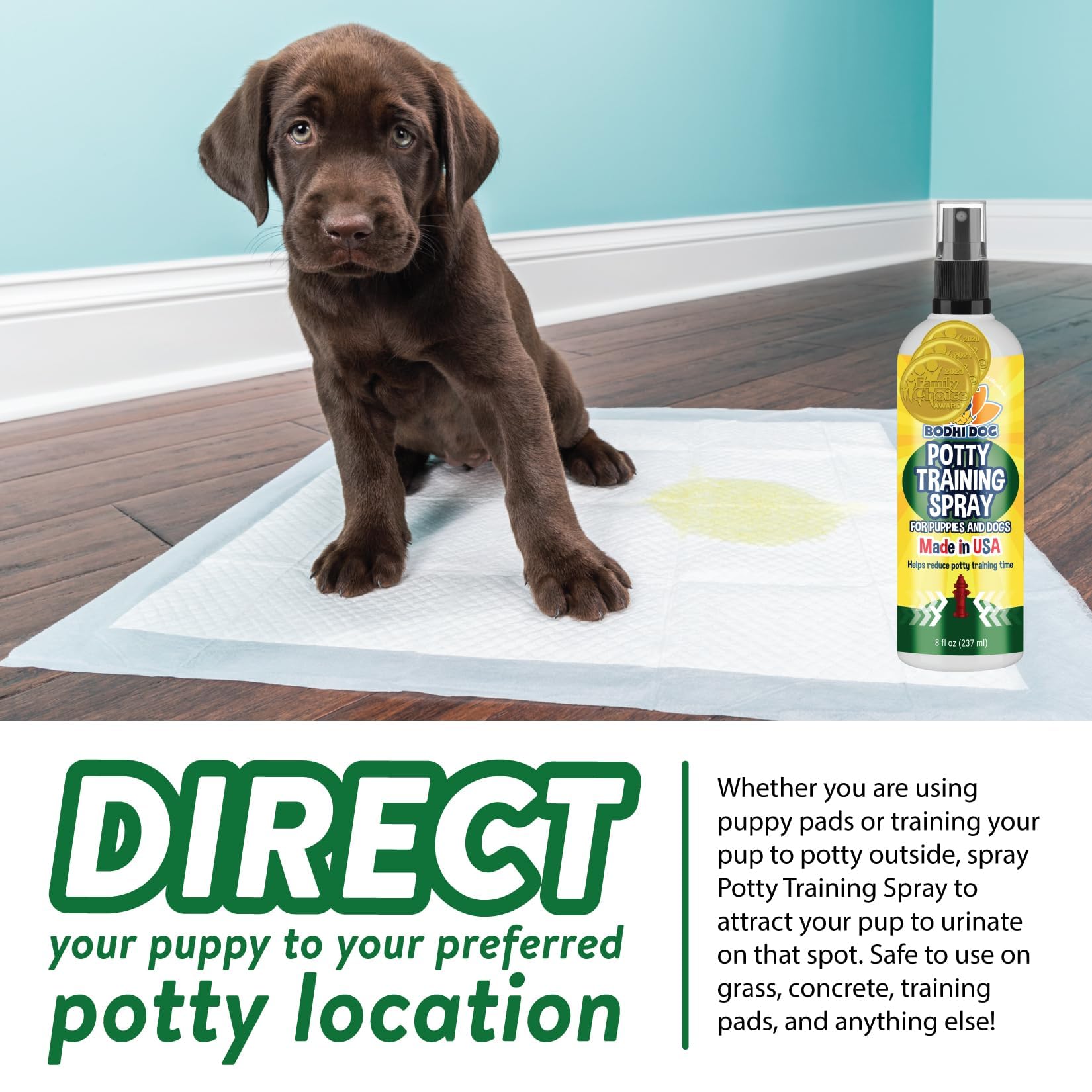Buy now Bodhi Dog Potty Training Spray - Puppy & Dog Training Aid for Indoor & Outdoor Attractant Spray Use - Encourages Proper Dog Pee Here Habits - Safe for Pets & Home - Made in The USA (8 Fl Oz) at indiglob india