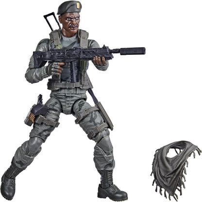G.I. Joe Classified Series Lonzo Stalker Wilkinson Action Figure 46 Collectible Toy, Multiple Accessories 6-Inch-Scale, Custom Package Art