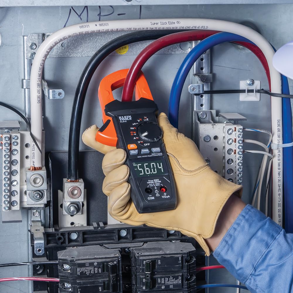 Buy now Klein Tools CL810 Digital Clamp Meter, Auto Ranging TRMS, AC/DC Volt/Current, LoZ, Continuity, Frequency, Capacitance, NCVT, Temp, More 1000V, Flashlight at indiglob india
