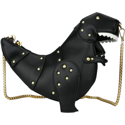 Dinosaur Shoulder Purses,PU Stegosaurus CrossBody Bag for Girl Women