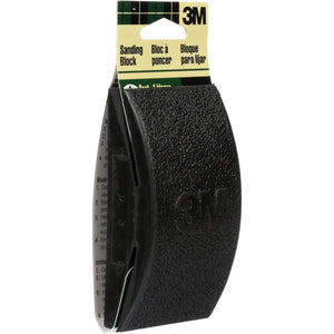 3M Rubber Sanding Block, 2 5/8 in x 4 3/4 in x 1 1/4 in