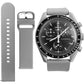 Watch Band for Omega X Swatch Moonswatch Watch Strap Speedmaster 20MM Quick Release Rubber Watch Strap Replacement