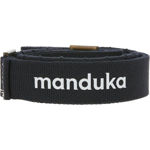 Manduka Yoga Commuter Mat Carrier - Eco-Friendly Cotton, Easy to Carry, Hands-Free, For All Mat Sizes, 68" x 1.5"