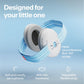 Alpine Muffy Baby Ear Protection for Babies and Toddlers up to 36 Months - CE & ANSI Certified - Noise Reduction Earmuffs - Comfortable Baby Headphones Against Hearing Damage & Improves Sleep - Blue