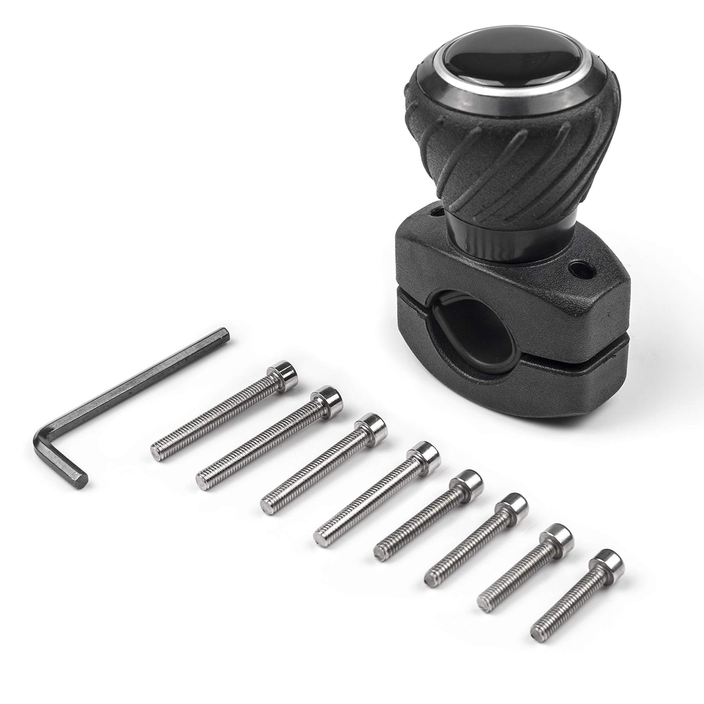 Buy now Deluxe Steering Wheel Power Handle Spinner Knob - Universal Steering Wheel Fit for Cars, Trucks, Tractors, Mowers, Forklifts, etc at indiglob india