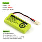 Buy now BT183342/BT283342 2.4V 800mAh Ni-MH Battery Pack, Compatible with AT&T VTech Cordless Phone Batteries BT166342/BT266342 BT162342/BT262342 CS6709 CS6609 CS6509 CS6409 EL52100 EL50003 (Pack 2) at indiglob india