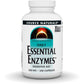 Source Naturals Essential Enzymes 500mg Bio-Aligned Multiple Enzyme Supplement Herbal Defense for Digestion, Gas, Constipation & Bloating Relief - Supports A Strong Immune System - 60 Capsules