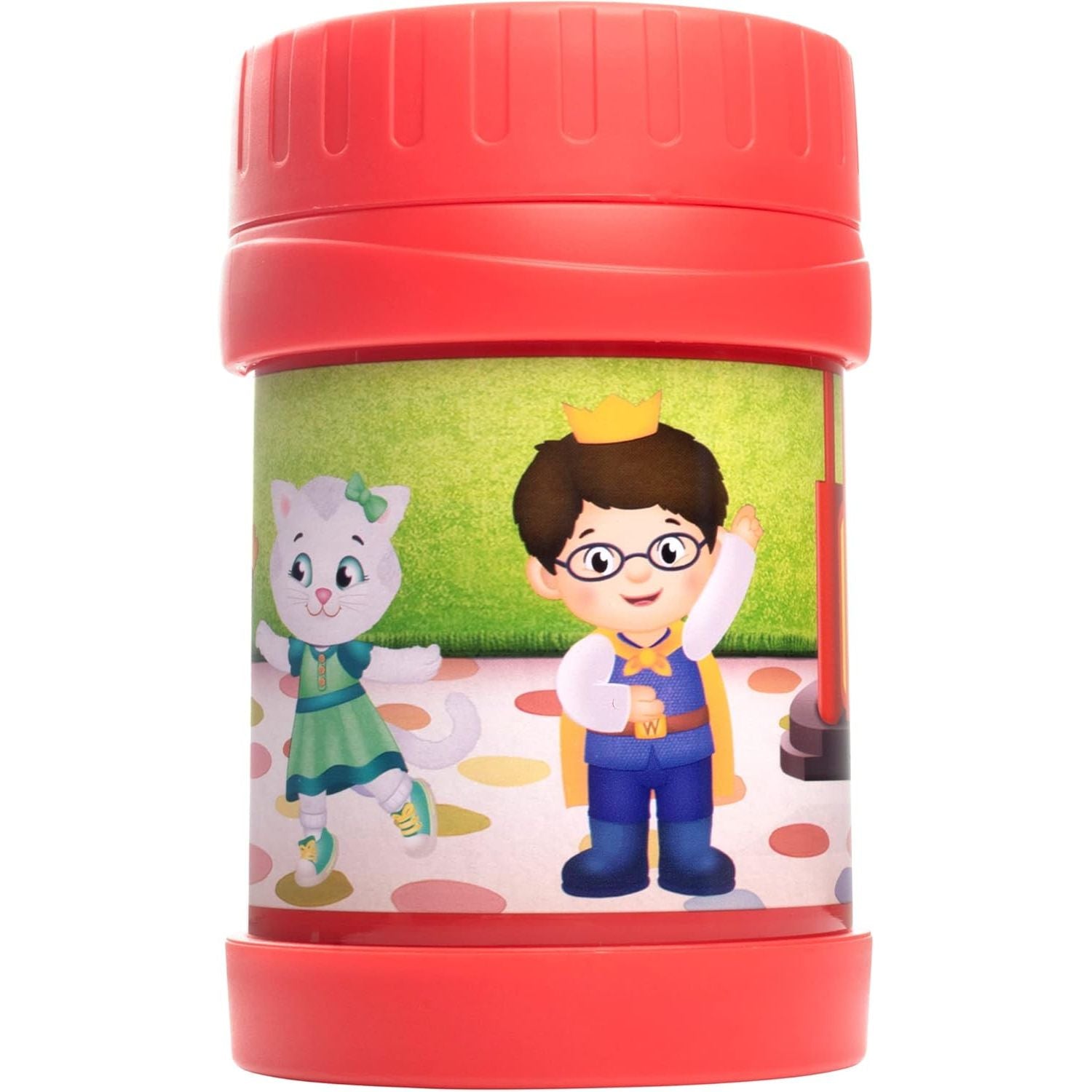 Buy now Daniel Tiger's Neighborhood Stainless Steel 13 oz Food Jar for Kids, Red -Double Wall Insulated, Leak-Proof thermos Jar Keeps Liquids & Food Hot or Cold for Hours-Fits Inside All Lunch Boxes & Bags at indiglob india
