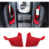 ITrims for Porsche Cayenne 2011-2018 Car Accessories Center Console Seat Armrest Box Storage Box Holder Organizer 2PCS (RED) - RED