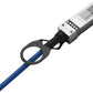10Gbe SFP+ DAC Cables Blue Color|Compatible with Cisco SFP-H10GB-CU2M,Ubiquiti Unifi Twinax SFP Cables 0.25m (for Ubiquiti, 0.25)