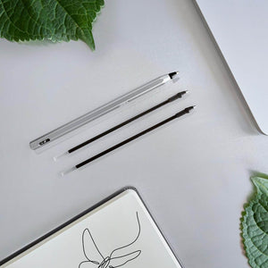 BIC Cristal ReNew Re-Fillable Pen and 2 Refills, Black Single Pack,501036 - My Store