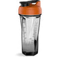 HELIMIX 2.0 Vortex Blender Shaker Bottle Holds upto 28oz | No Blending Ball or Whisk | USA Made | Portable Pre Workout Whey Protein Drink Shaker Cup | Mixes Cocktails Smoothies Shakes | Top Rack Safe