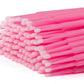 tifanso 400PCS Micro Cotton Swabs, Disposable Eyelash Microswabs for Eyelash Extensions, Lash Brush Applicators Pink(Head Diameter: 2.0mm)