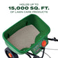 Buy now Scotts Turf Builder EdgeGuard DLX Broadcast Spreader for Seed, Fertilizer, Salt, Ice Melt, Holds up to 15,000 sq.ft. Product at indiglob india