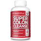 Health Plus Super Colon Cleanse 15 Day Supply of Gentle Gut Cleanse Detox, Psyllium Husk, Probiotics for Constipation Relief & Digestive Support, 60 Capsules