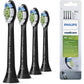 Philips Sonicare Original W2 Optimal White Standard Sonic Toothbrush Heads - 4 Pack in White (Model HX6064/10)