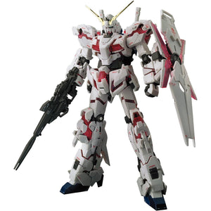 Bandai Hobby RG 1/144 Unicorn Gundam UC Model Kit Figure, Multi-Colored, 8" (BAN216741)