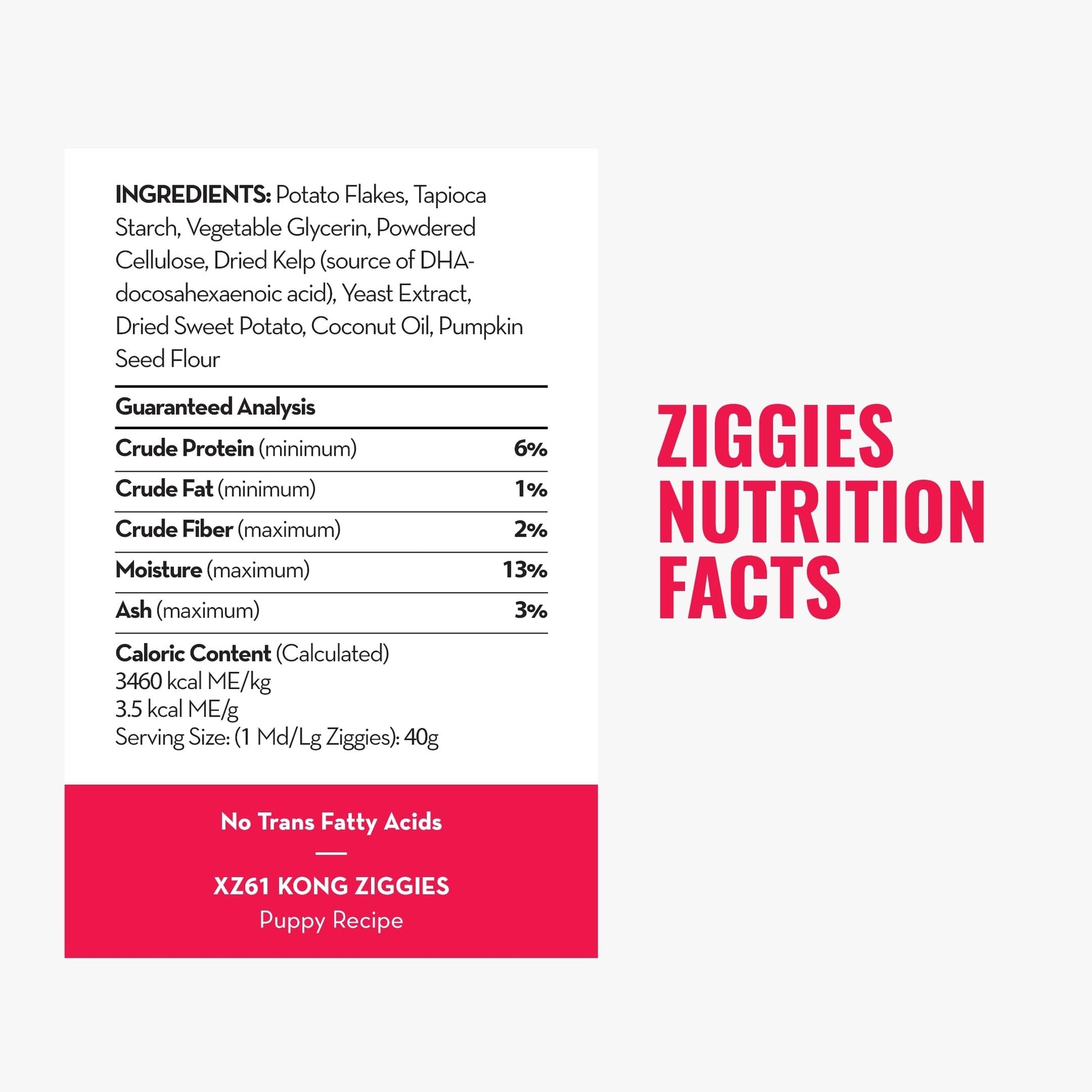 Buy now Kong - Ziggies Puppy - Teeth Cleaning Dog Treats - Small (Best Used with Kong Puppy Rubber Toys) at indiglob india
