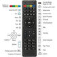 Replacement Remote Control for MAG254 MAG250 255/256 / 257/260 / 275/349 / 350/351 / 352 MAG322W1 MAG 322 OTT TV Box IPTV Set-Top Box