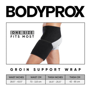 Bodyprox Groin Wrap, Adjustable Support for Hip, Groin, Hamstring, Thigh, and Sciatic Nerve Pain Relief - My Store