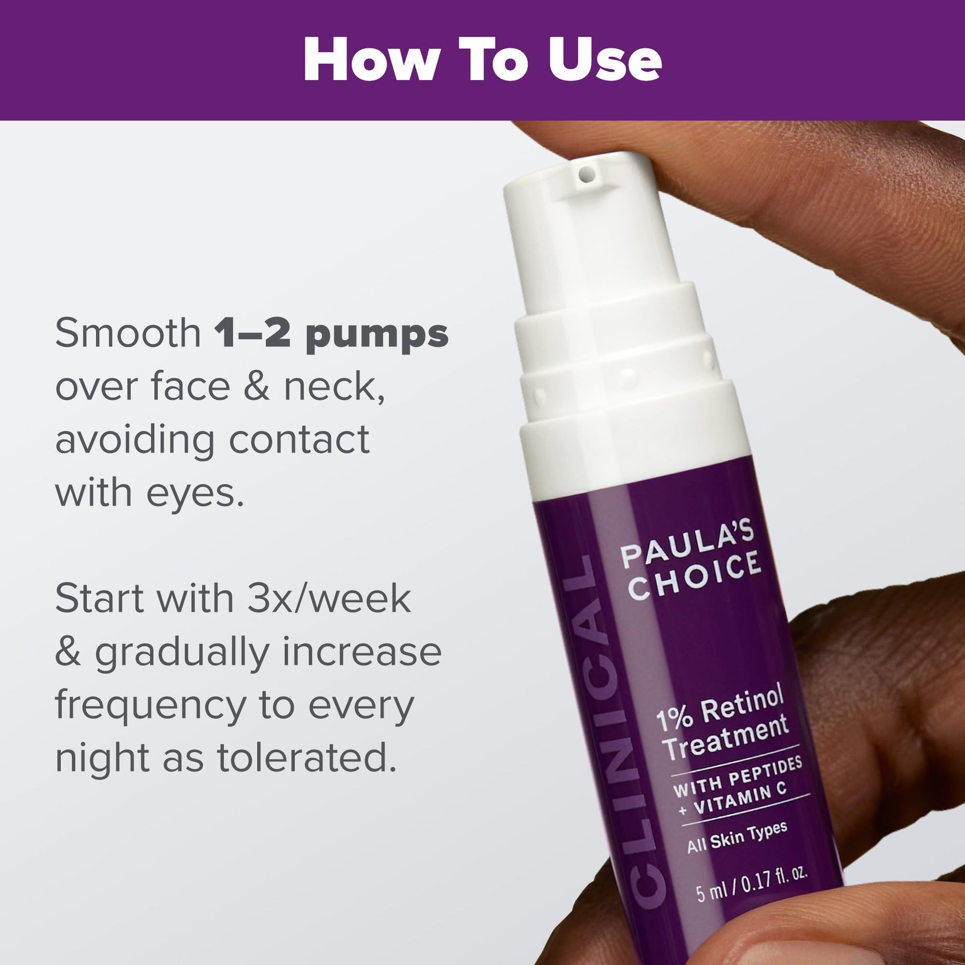 Buy now Paula's Choice CLINICAL 1% Retinol Face Treatment with Peptides, Vitamin C & Licorice Extract, Anti-Aging Skin Care Serum, Fine Lines & Wrinkles, Fragrance Free at indiglob india