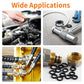 HongWay 770pcs Rubber O Ring Assortment Kits 18 Sizes Sealing NBR Gasket Washers for Car Auto Vehicle Repair, Professional Plumbing, Air or Gas Connections