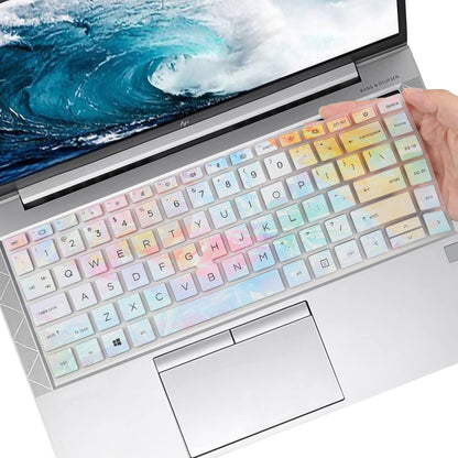 Keyboard Cover for 14" HP EliteBook 840 845 G7 G8 2022 2021 2020 New Notebook PC Model Accessories Keyboard Protective Skin (Not fit New 840 845 G9 G10)-Black