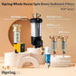 Buy now iSpring WSP-50 Reusable Whole House Spin Down Sediment Water Filter, 50 Micron Flushable Prefilter Filtration, 1" MNPT + 3/4" FNPT, Lead-Free Brass at indiglob india