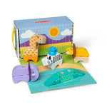 Buy now Melissa & Doug Blockables™ Safari Snap and Play, Mix and Match Connectable Wooden Building Blocks Play Set Toy for Preschool Boys and Girls (34 Pcs) at indiglob india