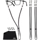 SIGONNA Glasses Strap String Holder Cord - Terylene Eyeglasses Strap Holders Accessory