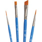 Princeton Select Artiste Paintbrush, 10-5 Brush Set, Blue