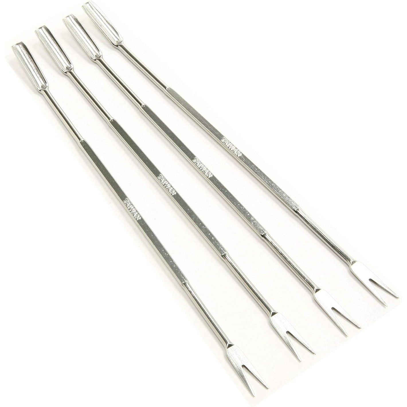 Norpro Stainless Steel Seafood Forks 6.75" | 4-Count per Pack | 1-Pack