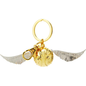 Monogram International Harry Potter Pewter Key Ring: Golden Snitch