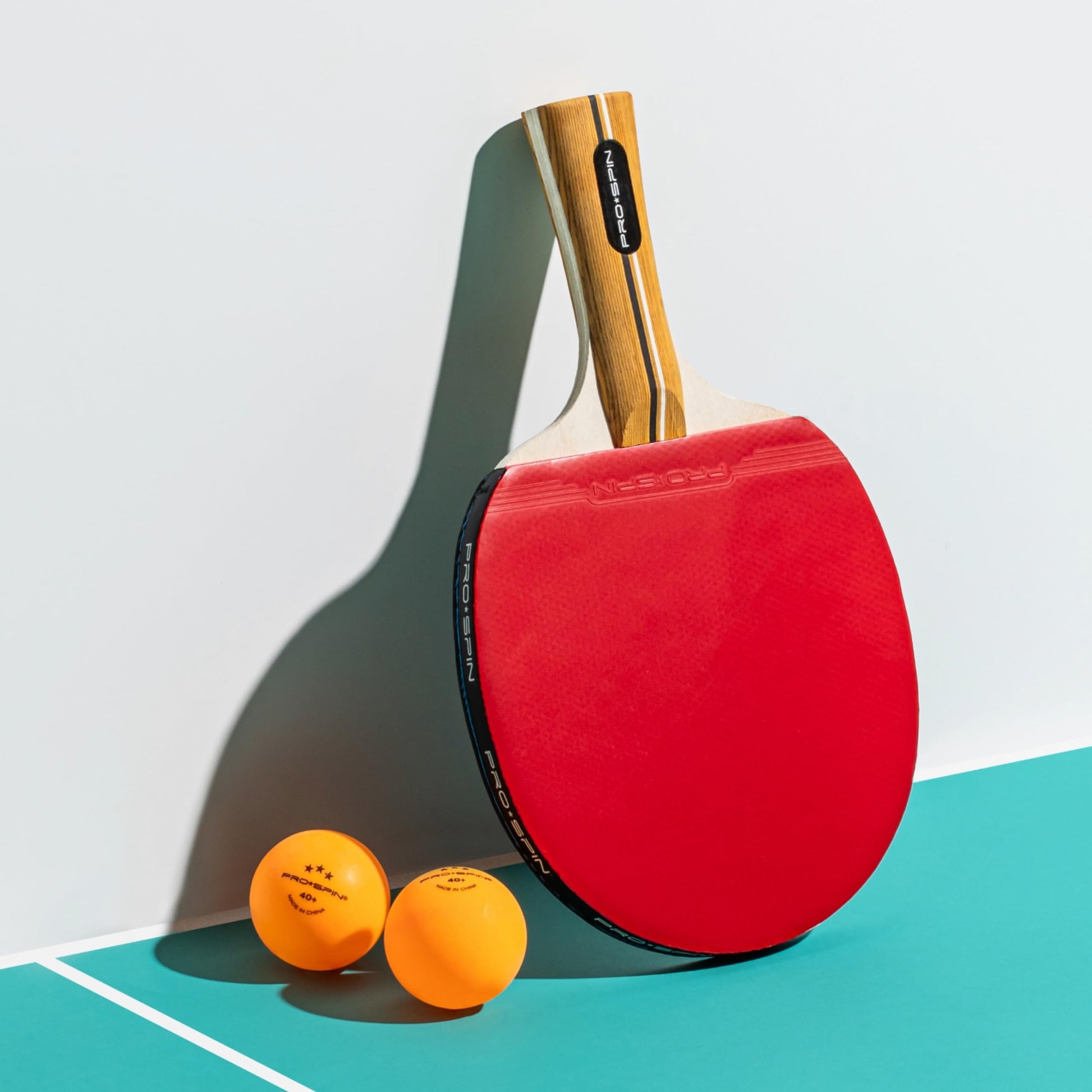 Buy now PRO-SPIN Ping Pong Balls - 3-Star Premium Orange Table Tennis Balls | High-Performance 40+ ABS Professional Quality | Ultimate Durability for Indoor & Outdoor Ping Pong Tables at indiglob india