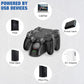 Buy now for P4 Controller Charger Dock Station, 1.8 Hrs Fast Charging for P4 Charging Station, Charging Station with LED Indicator Charge Chip, Dual USB PS4 Charger Dock for PS4/PS4 Slim/PS4 Pro Charge at indiglob india