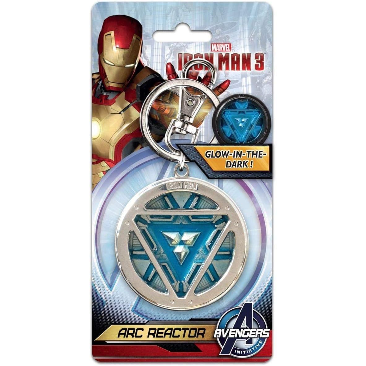 Buy now Marvel Iron Man 3 Arc Reactor Pewter Key Ring at indiglob india
