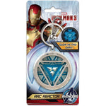 Buy now Marvel Iron Man 3 Arc Reactor Pewter Key Ring at indiglob india