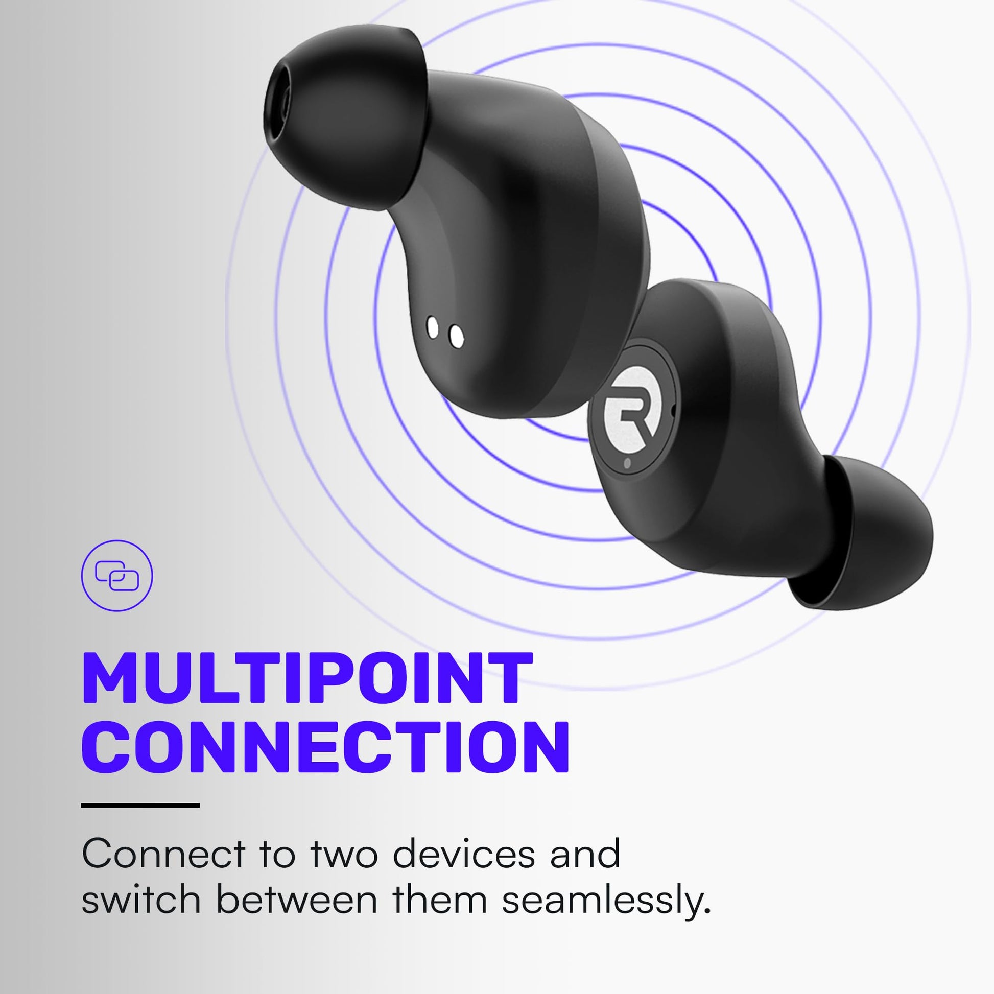 Buy now Raycon Everyday Classic Bluetooth Wireless Earbuds + Microphone with Active Noise Canceling, Sweat & Water-Resistant Earphones, Ear Buds Wireless Bluetooth 32 Hours Playtime (Rose Gold) at indiglob india