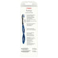 Colgate Keep Soft Manual Toothbrush for Adults with 2 Deep Clean Floss-Tip Brush Heads, Navy