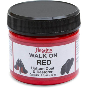 Angelus Walk on Red Paint Restorer – for Red Bottoms, Color Renewal for High Heels and Leather Shoes – Durable, Flexible, and Easy Application – 2 fl oz - My Store