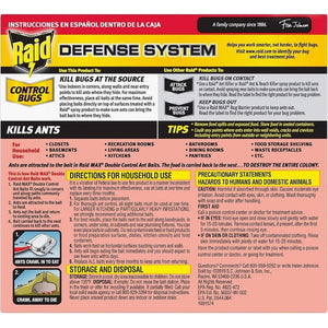 Raid Max Double Control Ant Baits, Kills the Colony, 8 Count
