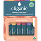 Cliganic Organic Lip Balm Set (6 Flavors) - 100% Natural Hydrating, Moisturizing for Dry Cracked Lips, for Men & Women
