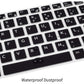 CaseBuy Keyboard Cover for Dell Latitude 5290 E7250 E7270 7280 7290 E5250 E5270 12.5" / Dell Latitude 7370 7380 7389 7390 13.3 inch Laptop Anti Dust Silicone Skin, Black